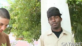 Watch Hefty Cocks Deepthroat and Get Pounded by Public Interracial Action