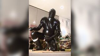 Check out this steamy amateur video of a guy getting off with a rubberox toy