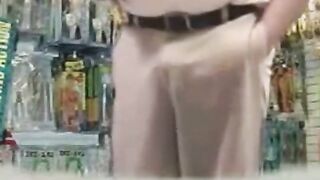 Amateur guy enjoys himself with his buddies in the great outdoors