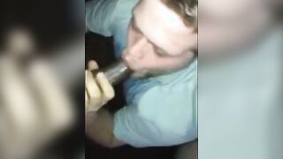 Young white slut takes on a black bull in wild interracial anal action