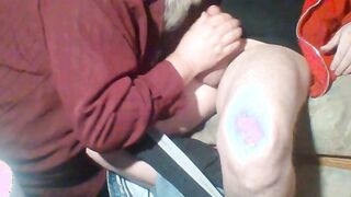 Stepson can't resist his huge, young bear's oral skills and lustful desires