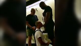 Watch this amateur hunk give a sloppy BJ and receive a hot load of jizz