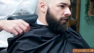 Watch this hot muscle dude take a big one in her mouth and finish it off with a hot rimming