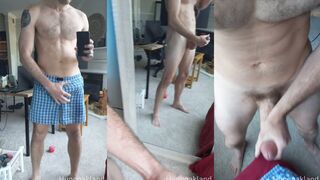 Jizzing on my trunks