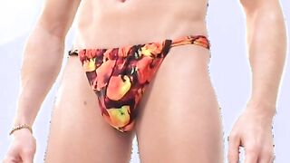 Watch KyleNeil, the uncut muscle hunk, tease and reveal his huge uncut dick in full-frontal nudity!