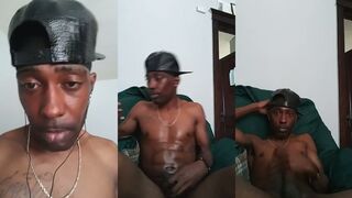 Jamaculent's Solo Play: A Long Black Cock Is Your Friend