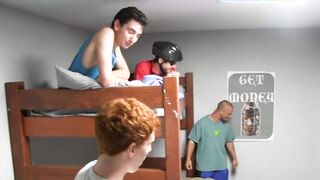 Amateur hunk goes wild with his buddies for a steamy reality HD video