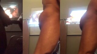 Elflackojodie takes on a massive black cock like a champ, bareback!