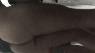 Watch TravellingSaffa's first time taking on a massive meat pipe with no protection