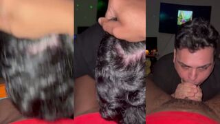 Watch ATXlatinoslut's steamy homemade hookup video with a straight guy