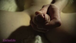 Karina Lite dominates and feminizes her sissy male with her massive dong