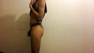 Brazilian amateur twink goes wild on couch in first-ever vid with hot latin dude