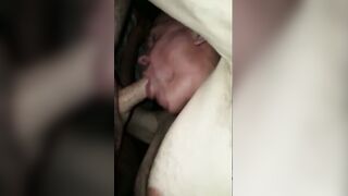 Watch Salami Dickblower blow a hot load in homemade video