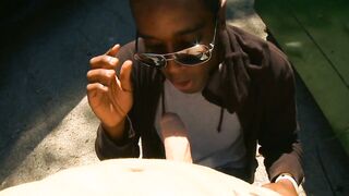 Interracial Public Homo Action with White & Black Lesbians in White & Black Porn