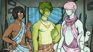 DarkChibiShadow's Monster Boy is a Hot Mess in a FFM Threesome