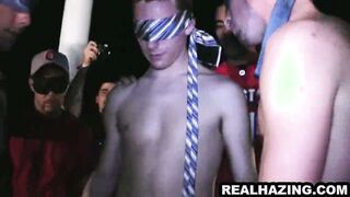 Watch as these guys get freaky with each other while masturbating in a wild gangbang