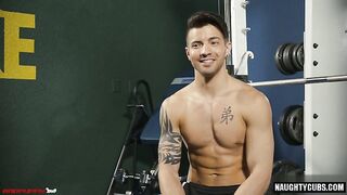 Homosexual monster gets double stuffed & facialized with hot jizz