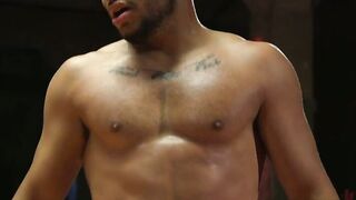 Watch this guy take a massive dong deep in his throat & get a hot facial