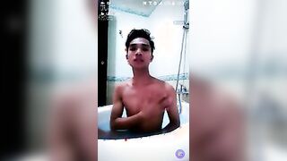 Homemade amateur Cat Trai Suc's solo blowjob & handjob skills in Trai Tre Suc Cat 609