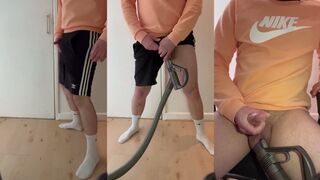 Faniello's intense love flow isoneliness-fueled with deepthroating and deep dicking