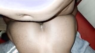 Watch as I get a taste of that big black cock while getting my ass raw