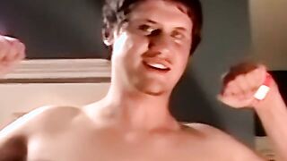 Amateur guy strokes his shaft for the first time on webcam - JOESCHMOV novice