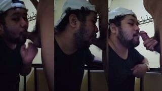 Maka Dila goes all in with his first ever deepthroat and face fuck in part 6