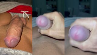 StudStripperXXL dominates and milks his hot Latino friend's big cock