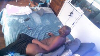 Watch this muscular man take a massive black cock in his muscular ass and HD porn video