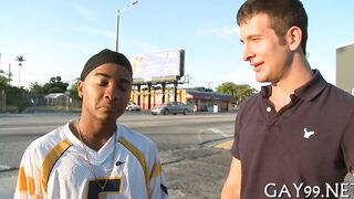 Hot White & Black Queers get wild with Hump Humping in HD Reality Porn