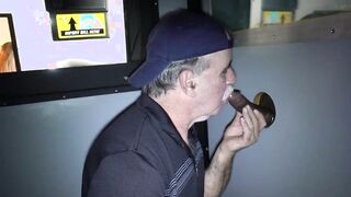 Gloryhole Cocksucker, DICKBLOWERS, goes wild with his best friend's dick in HD