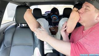 Eddy & Matt's steamy threesome: Sole Idolize for their hot feet and tight cocks!