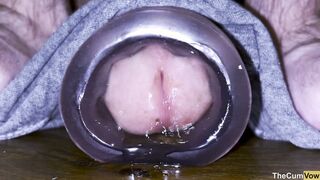 TheCumVow gets his juicy dick creampied up close in high-resolution 4K video - AMPLE POPSHOT & Shagging