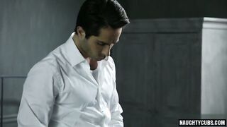 Watch this kinky guy stuff his huge cock in a tight butt & watch it flow like a filthy stream