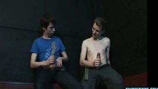 Jizz Flow gets his ass drilled hard and takes a hot load in his mouth