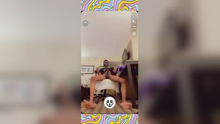 Casey215 moans in pleasure while bating on Shrooms & strokes it like a pro!