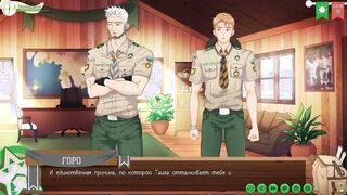 Russian teen returns to camp for a wild and steamy game of yaoi with his friends