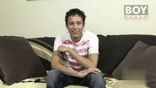 Cale S, the hottest solo twink, gives a hot, steamy, and personal handjob in HD