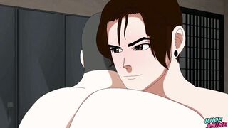 JUICEANIME is a straight Latino college guy looking for a locker room hottie for his first time on camera - anime porn