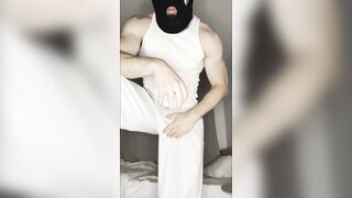 Hot soloboy moans dirty while getting his big ass pounded hard