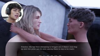 Watch this steamy game as a young boy gets pent up in a jail-like place with his hot girlfriend