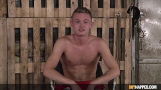 Submissive Oliver Wesley gets dominated by his hot daddy, Sebastian Kane