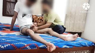 Homosapien Indian teen gets his tight ass stretched by a hung schoolboy in this steamy Desi Web Series