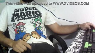 I almost peed in my undergarments while getting a hard massage from my bear roommate