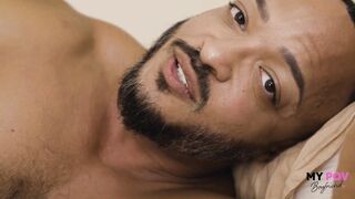 Beau Dillon and Diaz help you to slumber in this POV black bear session with tight ass play and blowjob action.