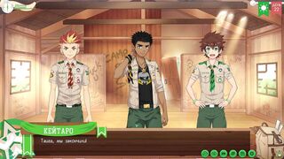 Kiran and Taiga engage in a hot and heavy hentai game, complete with Russian voice acting