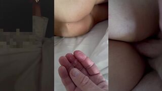 Naughty Asian teacher rubs young virgin's ass bareback in first-time college-aged straight encounter