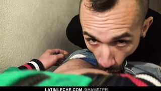 Watch this Latino Boink A take on a massive straight cock for cash