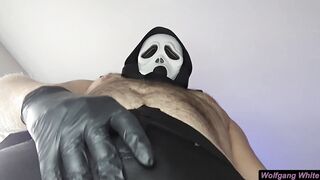 WolfgangWhiteXXX dominates and wanks in exclusive Halloween roleplay POV