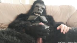 Monsterbait'smasked & kinky banana fetish is a must-see!